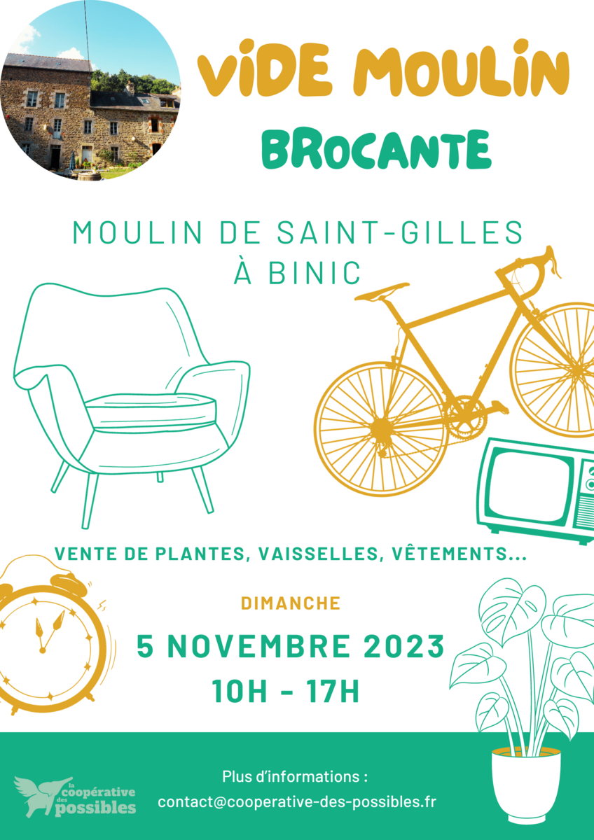 brocante au moulin